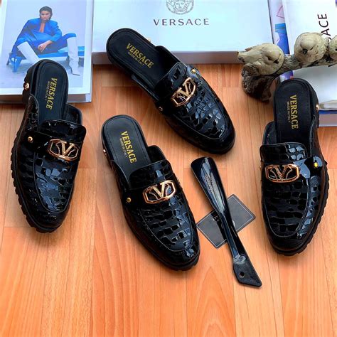 versace shoes pics|versace denim shoes.